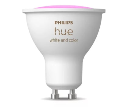 Inteligentna żarówka Philips Hue White and color ambiance Inteligentny reflektor GU10
